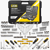 Набор инструментов 216 пр. 1/4''&3/8"&1/2'' 6-гр JCB JCB-38841