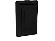 Ящик почтовый с замком 390х260х70 мм, черный АГРОСНАБ 00-00001135