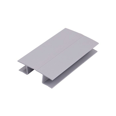 Угол гибкий к цоколю мебельному ПВХ h=100 серый (909) THERMOPLAST 9727