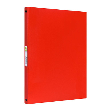 Папка на кольцах "Q-Connect", 4 кольца, красный