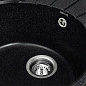 Мойка кухонная из мраморной крошки, черный, A02-22 Gerhans
