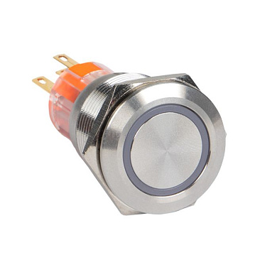 Кнопка S-Pro67 19 мм с фикс, с красной подсв, 24В EKF PROxima s-pro67-212