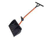 Лопата-скрепер снеговая пластм. 680х380 мм со стальн.черенком STARTUL PROFI ST9057-3