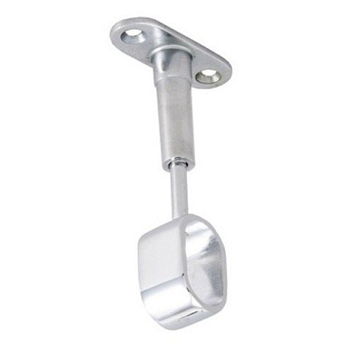 Держатель дистанционный проходной трубы овальн. 30*15 (935), хром AKS 20456