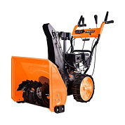 Снегоуборщик бензиновый MAXPILER, 7 л.с., ск 4в/1н, шир.захв. 61 см, выс.захв. 51 см, руч и эл.стар, акб 12В, фара, двигатель LONCIN, безвоздушное колесо. PIT MST-4050B