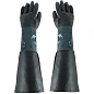 Перчатки резиновые для работ с пескоструйными аппаратами Forsage F-SBC-GL
