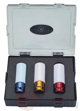 Набор колесных ударных головок Force K4032 (17; 19; 21 мм) 3 пр. 1/2''