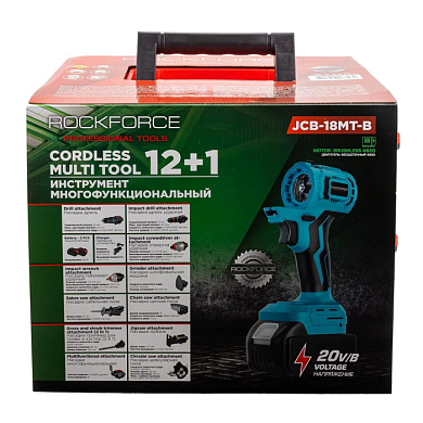 Набор инструментов аккумуляторных многофункциональный RockForce RF-JCB-18MT-B