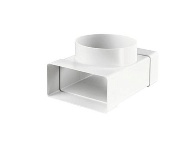 Тройник воздуховода 731 плоск/кругл. каналов 60х120/100 ZERNBERG 10211121