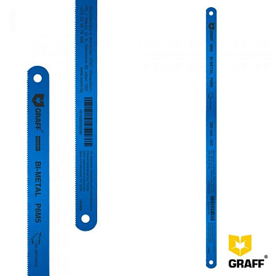Полотно ножовочное 300х12,7х0,62 мм по металлу Bi-metal серии Master GRAFF 1343002