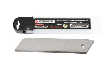 Набор лезвий сменных 25 мм, 10 пр., Forsage F-5055P4-P25