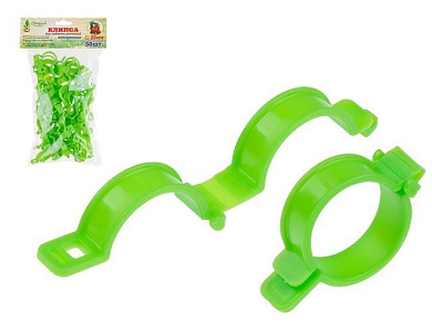 Клипса для подвязки растений, Ø25 мм, 50 шт, ОСТРОВ КОМФОРТА 4814692001667