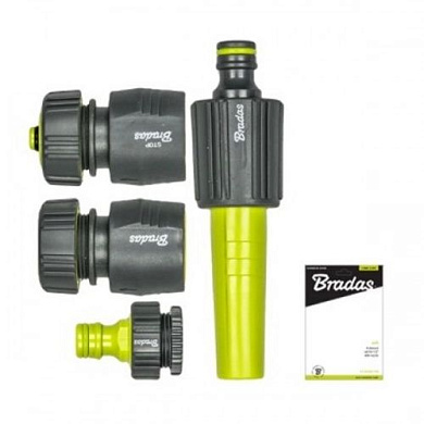 Набор поливочный 3/4'' 4 пр.. LIME LINE SOFT Bradas LE-S5500-34K