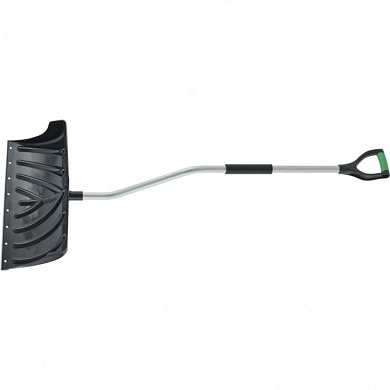 Лопата - движок для уборки снега пластиковая, 615 х 290 х 1520 мм, стальной черенок, Palisad 61569