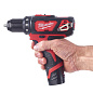 Дрель-шуруповерт Milwaukee M12 BDD-201C 4933479439