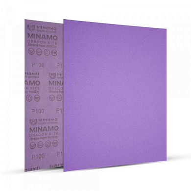 Бумага шлифовальная наждачная 280 x 230 Dragon Bite Р100 MINAMO 19-0100