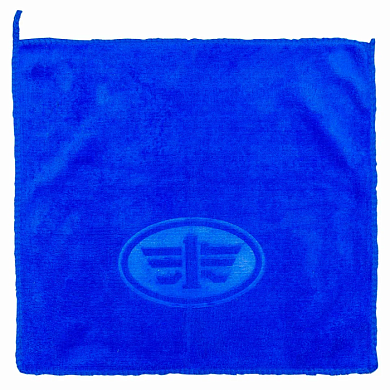 Салфетка чистящая микрофибра с логотипом 30х30 см 3 шт/уп Forsage F-NHE33 FAW