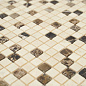 Мозаика Pietrine Pietra MIX 8 MAT, 15х15х4 мм, MOSAICSTORY 30092