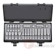 Набор торцевых головок на кардане 3/8'' 6-гр. 22 пр. Force 3224