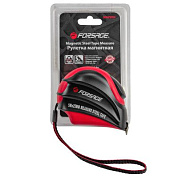 Рулетка 5мх25 мм, магнитный зацеп, автоблокировка, двухкомпанентный корпус Forsage F-5096P805A