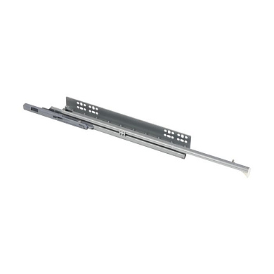 Направляющая скрытого монтажа L-500 с доводчиком ДСП16mm насадной монтаж правая AKS QType полное выдвижение QTYPE 78781