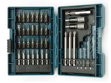 Набор бит 38 предметов Makita B-54106