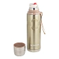 Термос для напитков 750 мл, нерж.сталь, золотистый Forsage F-750G