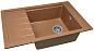 Мойка кухонная из мраморной крошки, терракот, B28-23 Gerhans
