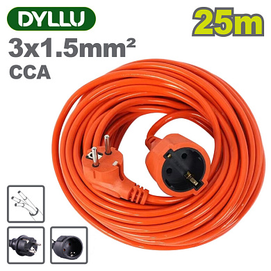 Удлинитель 25м DYLLU DTEJAG06