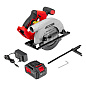 Пила циркулярная аккумуляторная CCSU-20-165, 165 мм, Li-Ion, 20 В MTX 27480