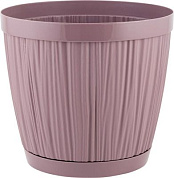 Горшок для цветов InGreen BARCELONA 1,8л, D155мм Морозная слива Пластик Репаблик IG623010053