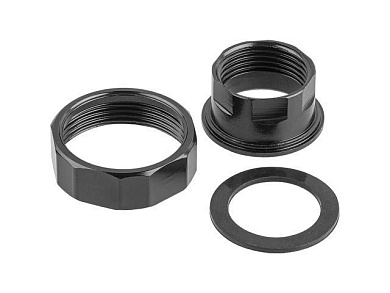 Гайка для циркуляционного насоса 1" черная, 1" - 1 1/2" AV Engineering AVE183011