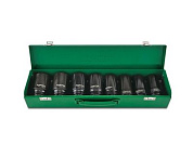 Набор ударных головок 6-гр. 8 пр. 8-19 мм 3/4'' Toptul GDAD0807