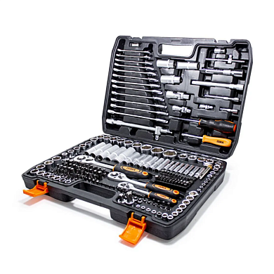 Набор инструментов 216 пр 1/4''&3/8''&1/2'' 6-гр ISMA ISMA-38841