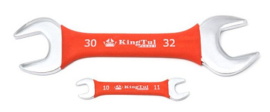 Ключ рожковый 8х9 мм в прорезиненной оплетке KingTul kraft KT-100809k(320809)