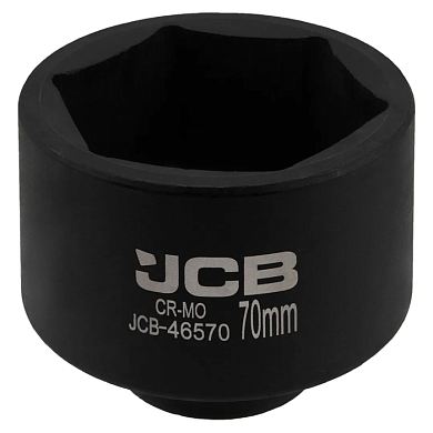 Головка ударная 3/4'' 70 мм 6-гр JCB JCB-46570