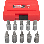 Набор головкок-экстракторов для извлечения поврежденных болтов/гаек 10 пр ForceKraft FK-909U1