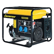 Генератор OHV6, 15л, 1,4 л/ч, 12 V, 2,6/3 кВт CHAMPION GG3300