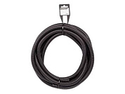 Труба автомобильная гофрированная ПП d12,7 мм, разрезная, бухта 5 м/уп. REXANT 15-1305