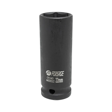 Головка ударная глубокая 22 мм 1/2'' 6-гр Forsage F-4458522