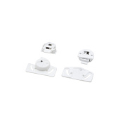 Элемент V нижний для раздвижных дверей белый LEBA 13679