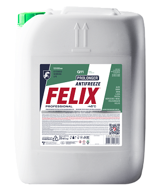 Антифриз PROLONGER G11 (зеленый), в п/э кан. кг FELIX 430206158