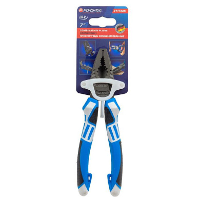 Плоскогубцы комбинированные 7'' Forsage F-611180N