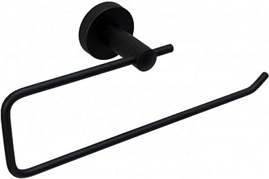 Полотенцедержатель, нержавеющая сталь SUS 304, черный Ledeme L71703B-2