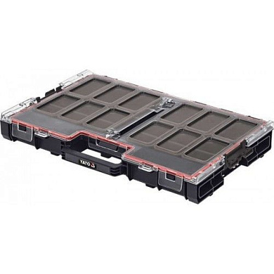 Органайзер пластиковый для мобильной системы 531х379х77 мм L Yato YT-09181