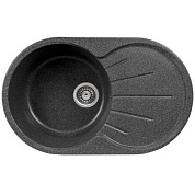 Мойка кухонная из мраморной крошки, графит, A02-24 Gerhans
