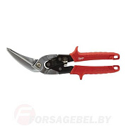 Ножницы по металлу удлиненные 290 мм, отогнутые на 45°, левый рез Milwaukee 48224538