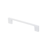 Ручка меб. скоба мет. AK705 160 белый матовый, AKS 73396