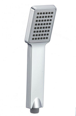 Душевая лейка 1 режим, "ручной душ", пластик, хром Ledeme M98