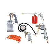 Набор пневмоинструмента 5 предметов (к/р с нижним бачком) Fubag 8641872